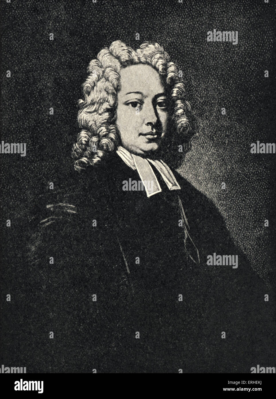 Thomas Parnell - Porträt - Irisch - Dichter 1679-1718 Stockfoto