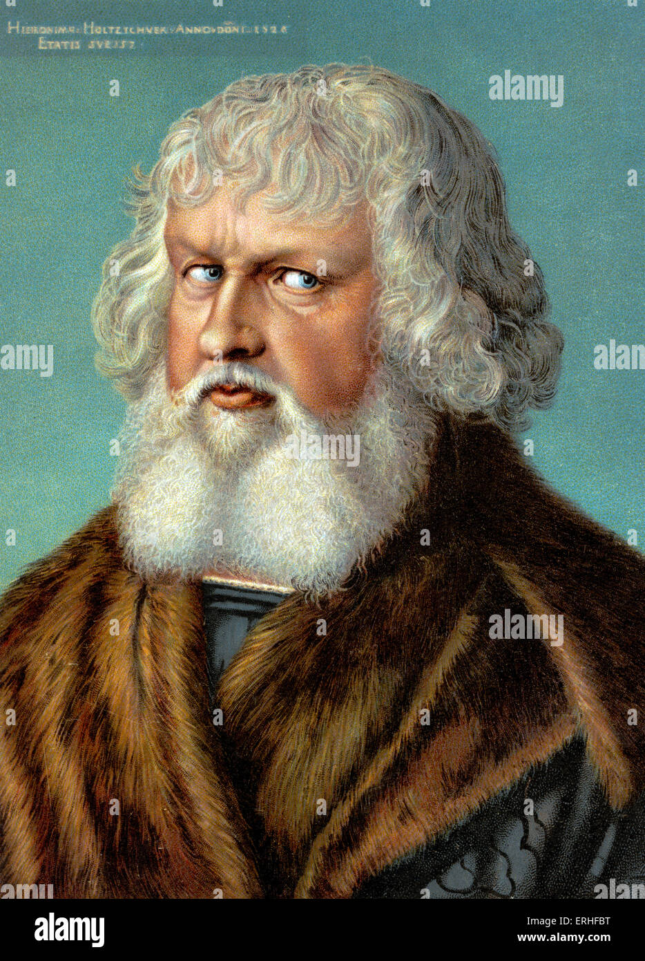 Albrecht Dürer - deutscher Künstler, Maler - Porträt 21 Mai 1471-6 April 1528 Stockfoto