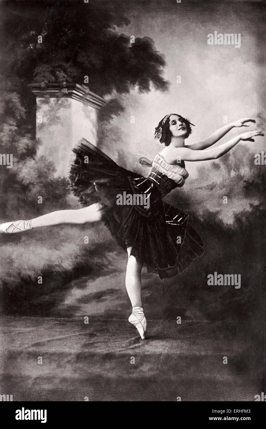 Anna Pavlova Tanzen Russische Ballett Tanzerin 31 Januar 1881 22 Januar 1931 Stockfotografie Alamy