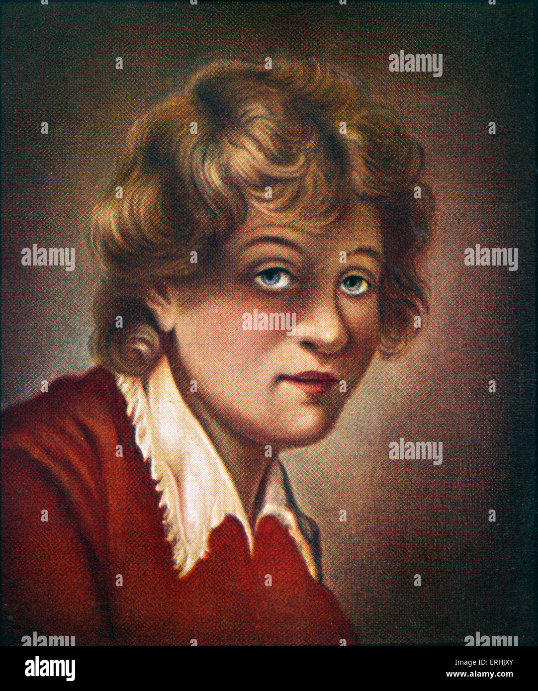 Rembrandt Harmenszoon van Rijn. Porträt des niederländischen Malers als Jugendlicher. Bekannt als Rembrandt 15. Juli 1606 oder 1607 – 4 Oktober Stockfoto