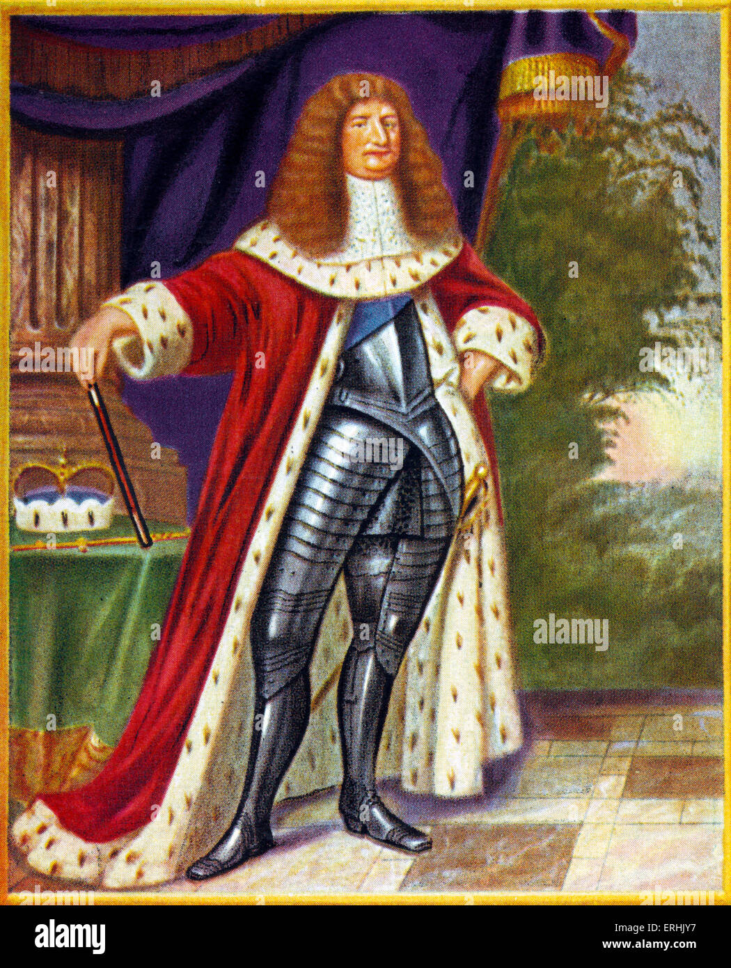 Friedrich Wilhelm (Friedrich Wilhelm). Porträt des Kurfürsten von Brandenburg und Herzog von Preußen. 16. Februar 1620 - 29 April Stockfoto