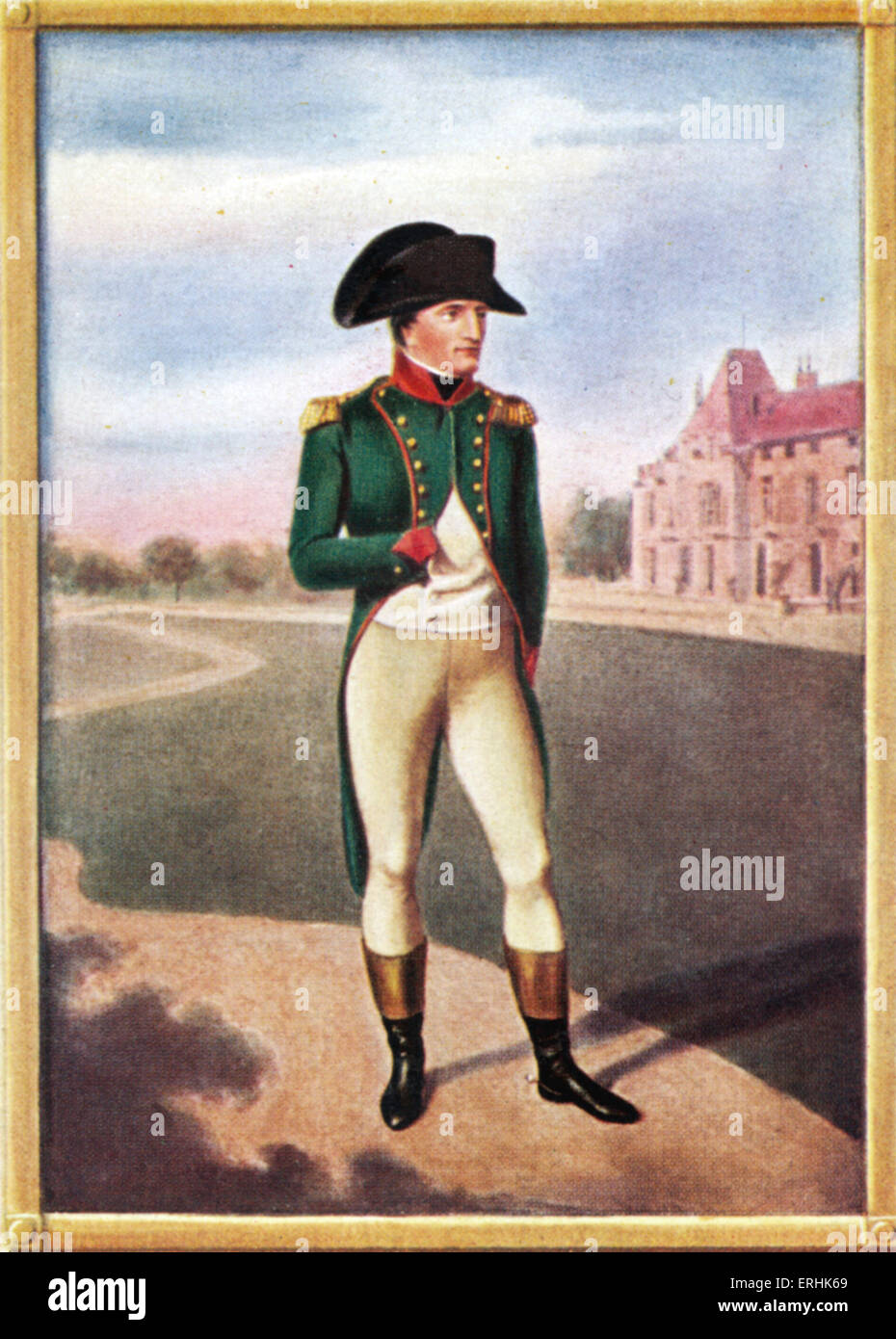 Napoleon ich Bonaparte. Porträt des Kaisers von Frankreich und König von Italien. 15. August 1769 – Mai 5. 1821 Stockfoto