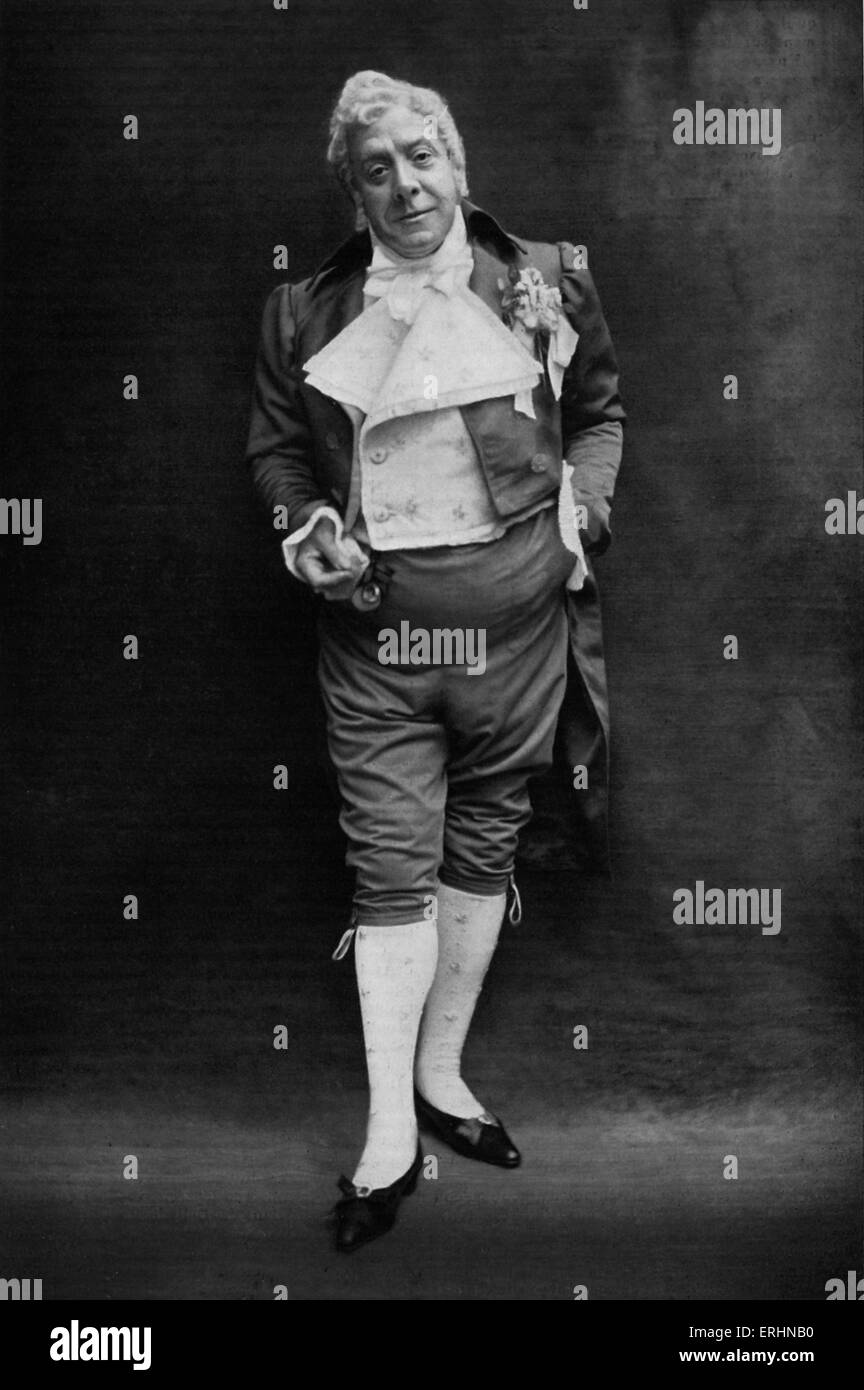 Lucien Fugere als Jadis in Le Bonhomme Jadis von Emile Jacques-Dalcroze.  Schweizer Schriftsteller und Lehrer, erstellte Bewegungssystem Stockfoto