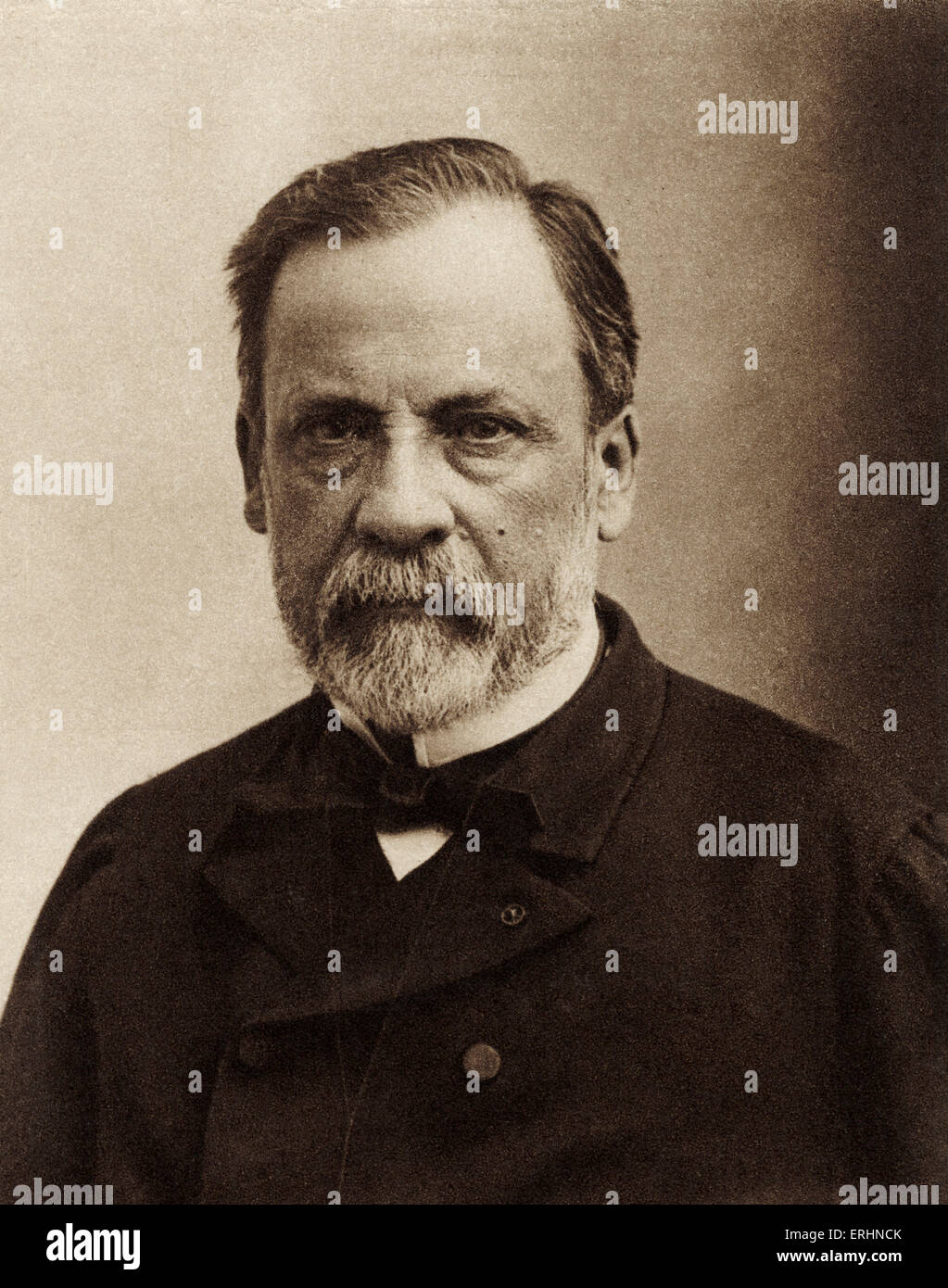 Louis Pasteur - Porträt - französischer Chemiker, Biologen und Begründer der modernen Bakteriologie -27 Dezember 1822 - 28. September 1895 Stockfoto