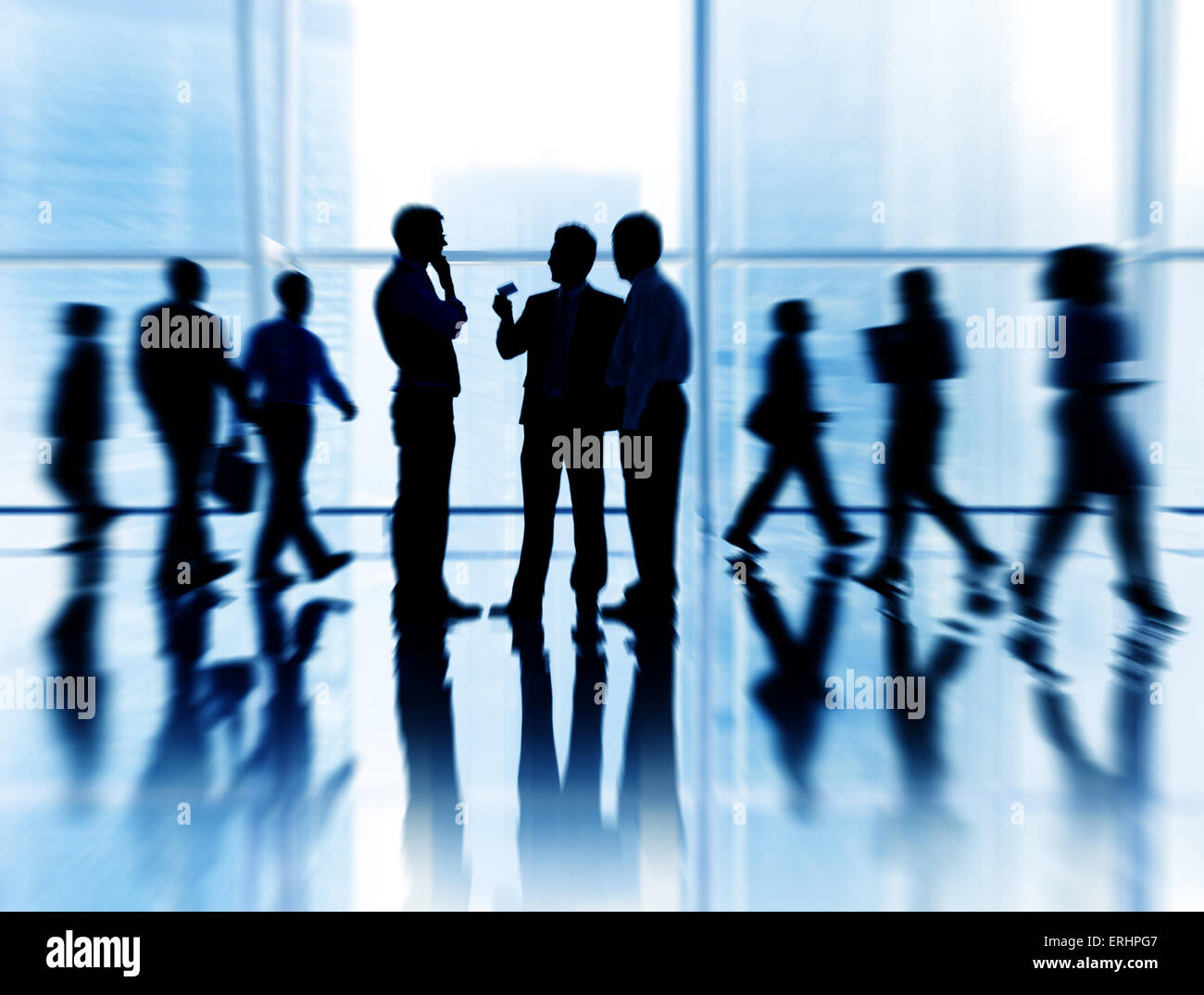 Global Business-Meeting Stockfoto
