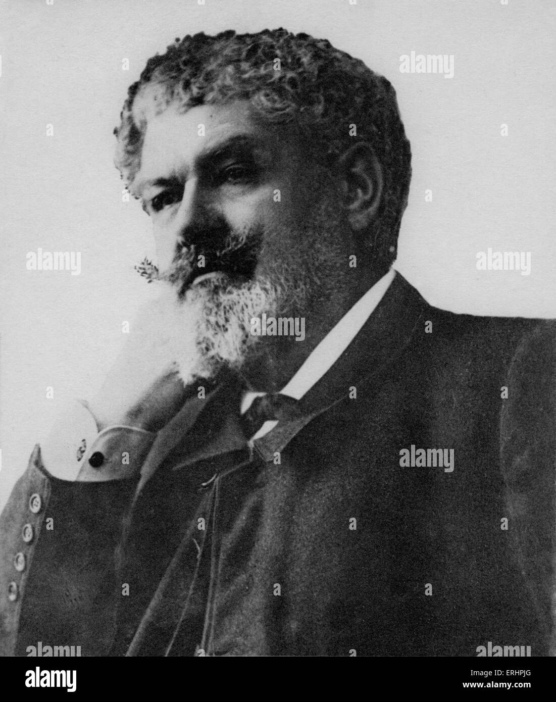 Jean Richepin - französischer Dichter, Schriftsteller und Dramatiker: 4. Februar 1849 - 12. Dezember 1926.  Foto: Manuel. Stockfoto