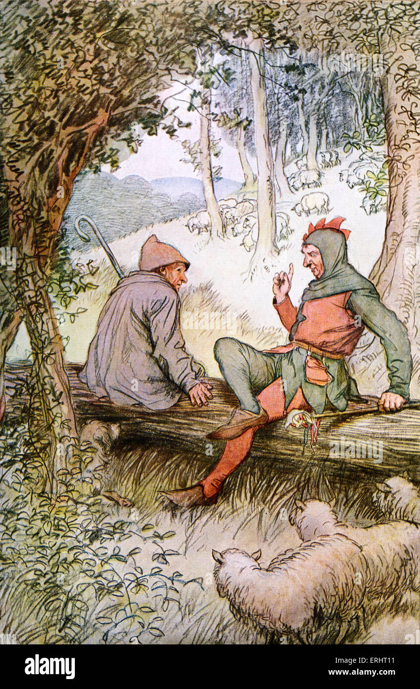 As You Like It Komodie Von William Shakespeare Illustriert