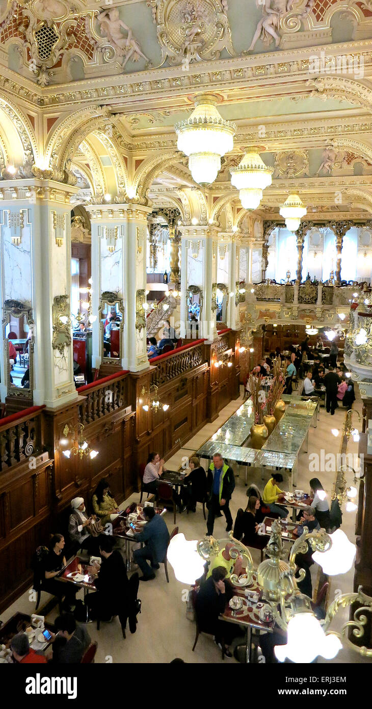 Das New York Café Budapest Ungarn Stockfoto