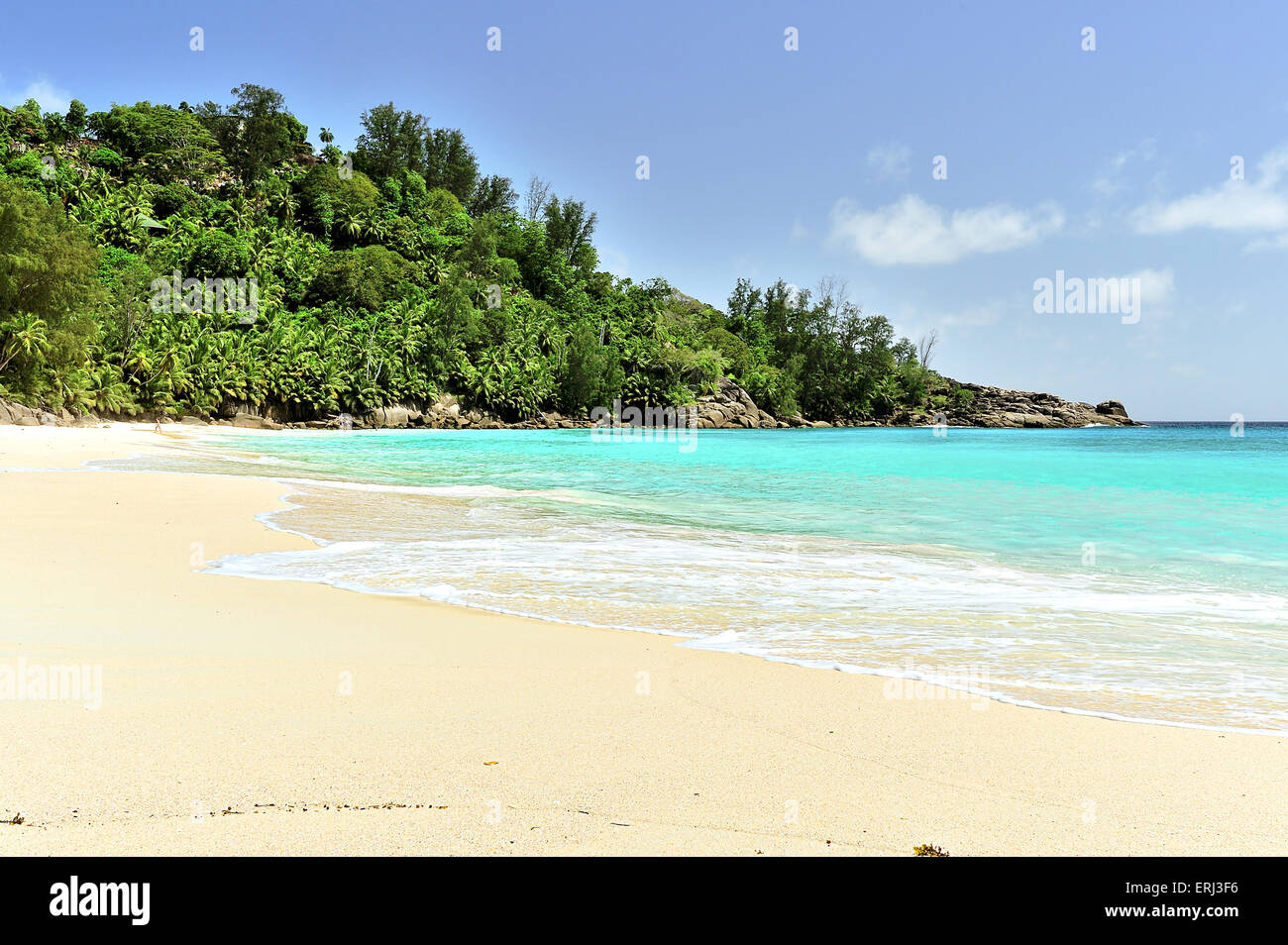 Anse Intendance, Strand auf der Insel Mahe, Seychellen Stockfoto