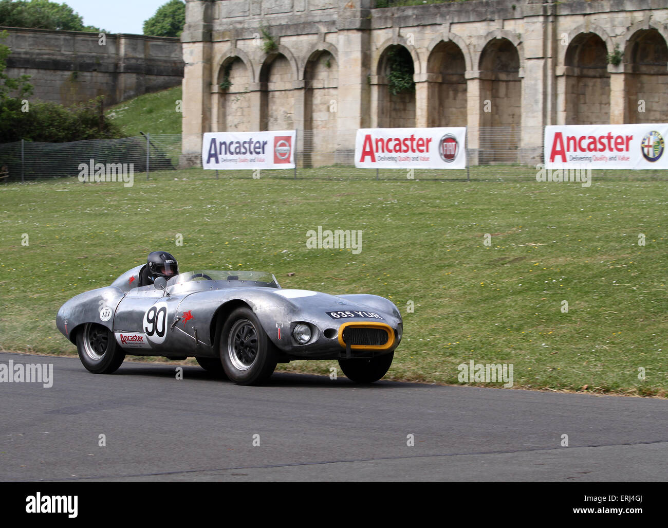 Teilnehmer bei der diesjährigen Motorsport-Sprint Event im Motorsport im Palast in Südlondon 24.05.2015 Stockfoto