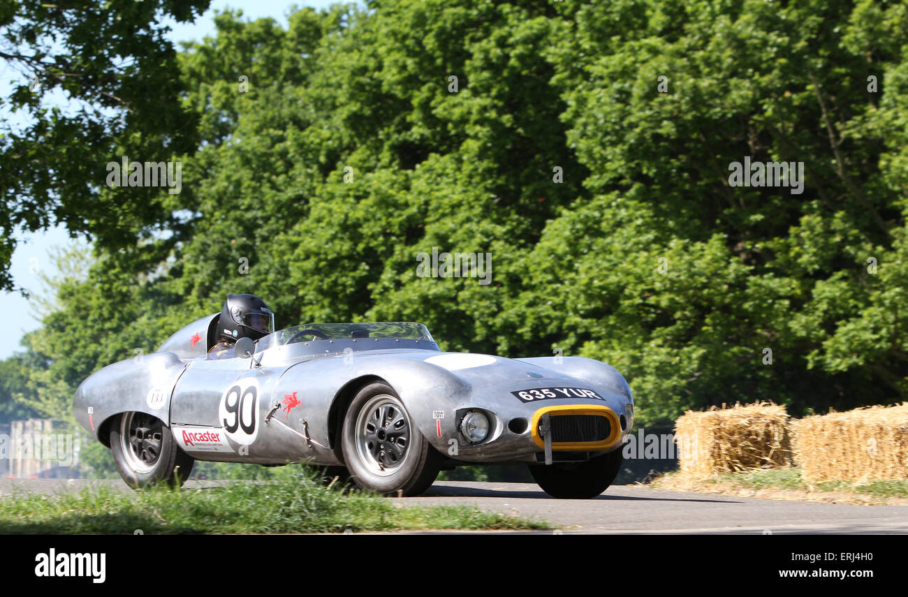 Teilnehmer bei der diesjährigen Motorsport-Sprint Event im Motorsport im Palast in Südlondon 24.05.2015 Stockfoto