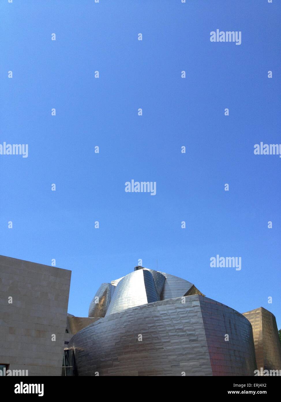 Architektur zu überwinden: Guggenheim Stockfoto