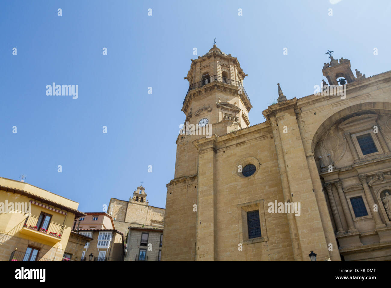 Nuestra Señora De La Asunción Kirche, Labastida, Alava, Baskenland Stockfoto