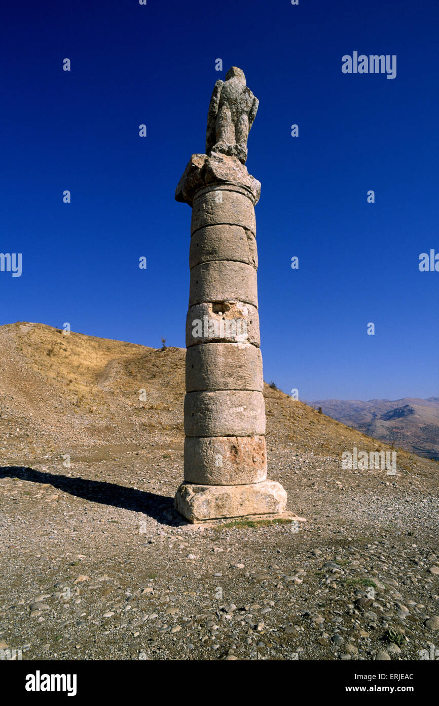 Türkei, Südostanatolien, Karakuş, Adlersäule Stockfoto