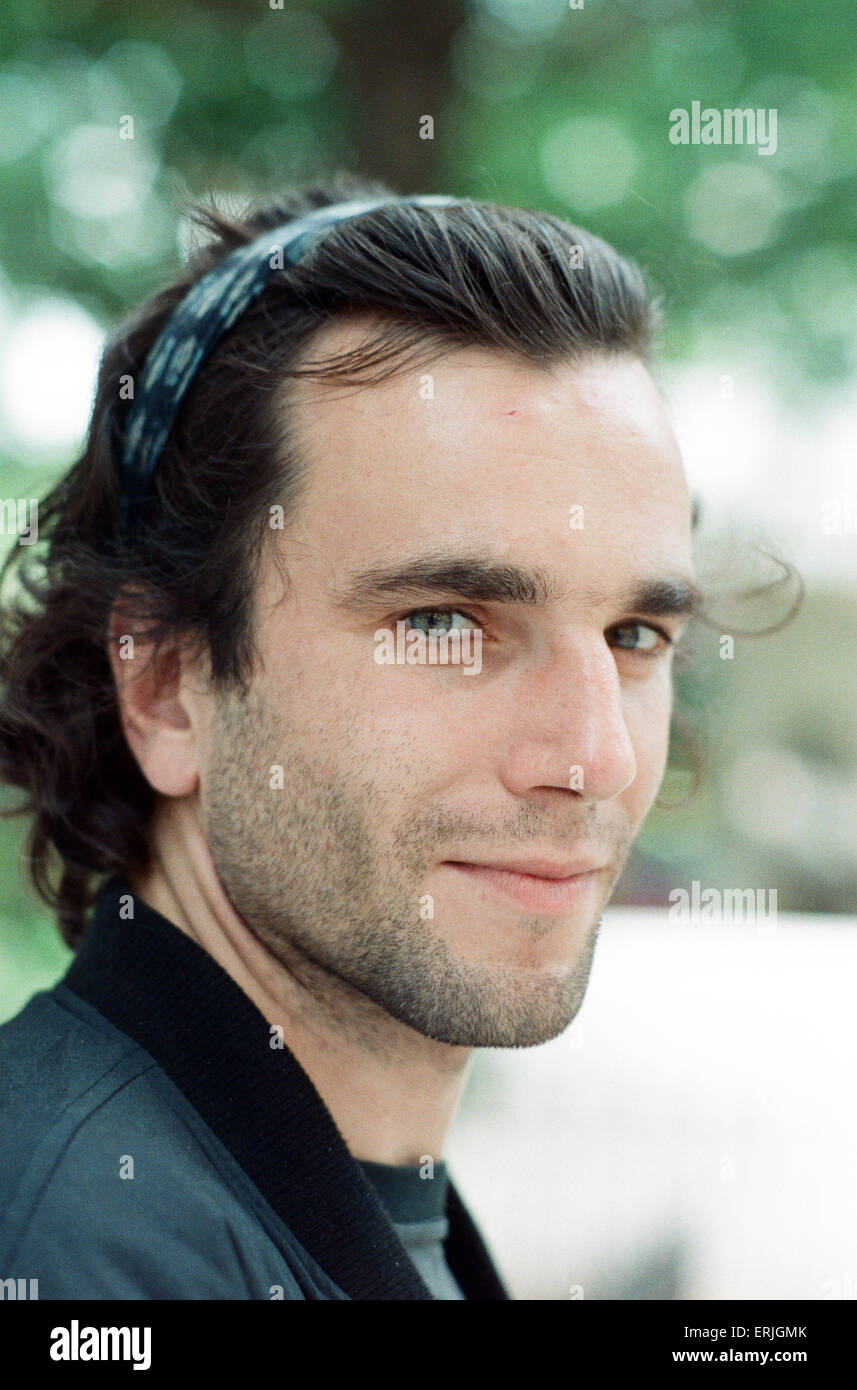 Daniel Day-Lewis, Schauspieler, 1. August 1989. Stockfoto