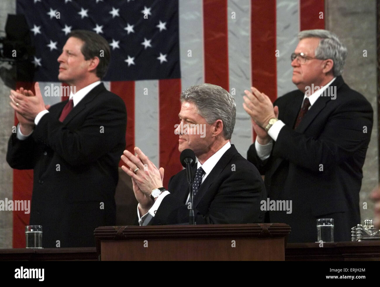 Bill Clinton Al Gore Stockfotos & Bill Clinton Al Gore Bilder - Alamy