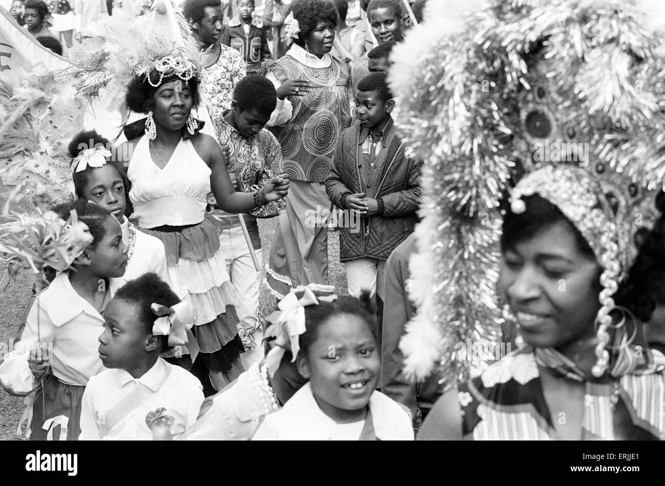 Karibische Festival, Alexandra Park, Manchester, 28. Mai 1973. Stockfoto