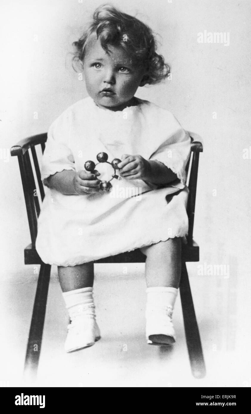 Der Mordfall Neville Heath - hier abgebildet ist Neville Heath als Kind. Ca. 1918. Stockfoto