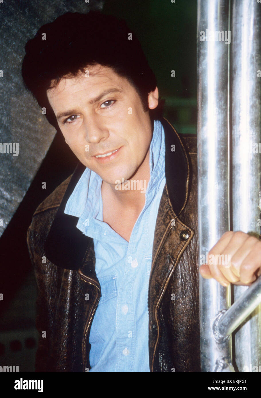 SHAKIN' STEVENS UK-Rock-Sängerin über 1981 Stockfoto