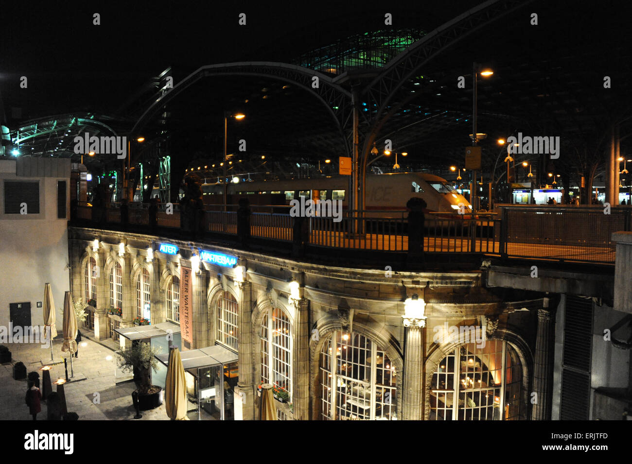 Abend in Köln, Deutschland - Köln, Deutchland Stockfoto