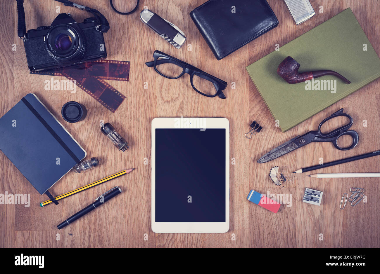 Held-header Stockfoto