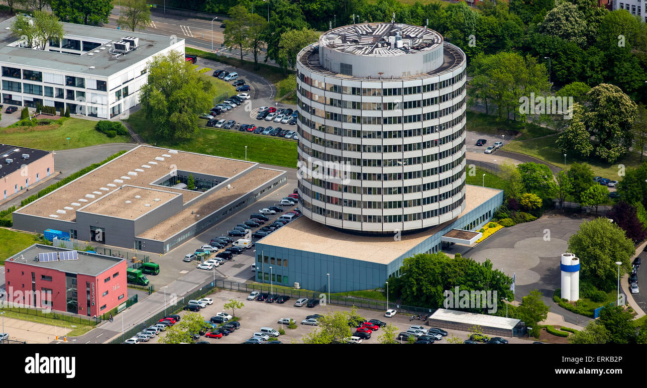 Siemens AG-Technologie Park Mülheim, Hauptsitz in Mülheim an der Ruhr, Ruhrgebiet, Nordrhein-Westfalen, Deutschland Stockfoto