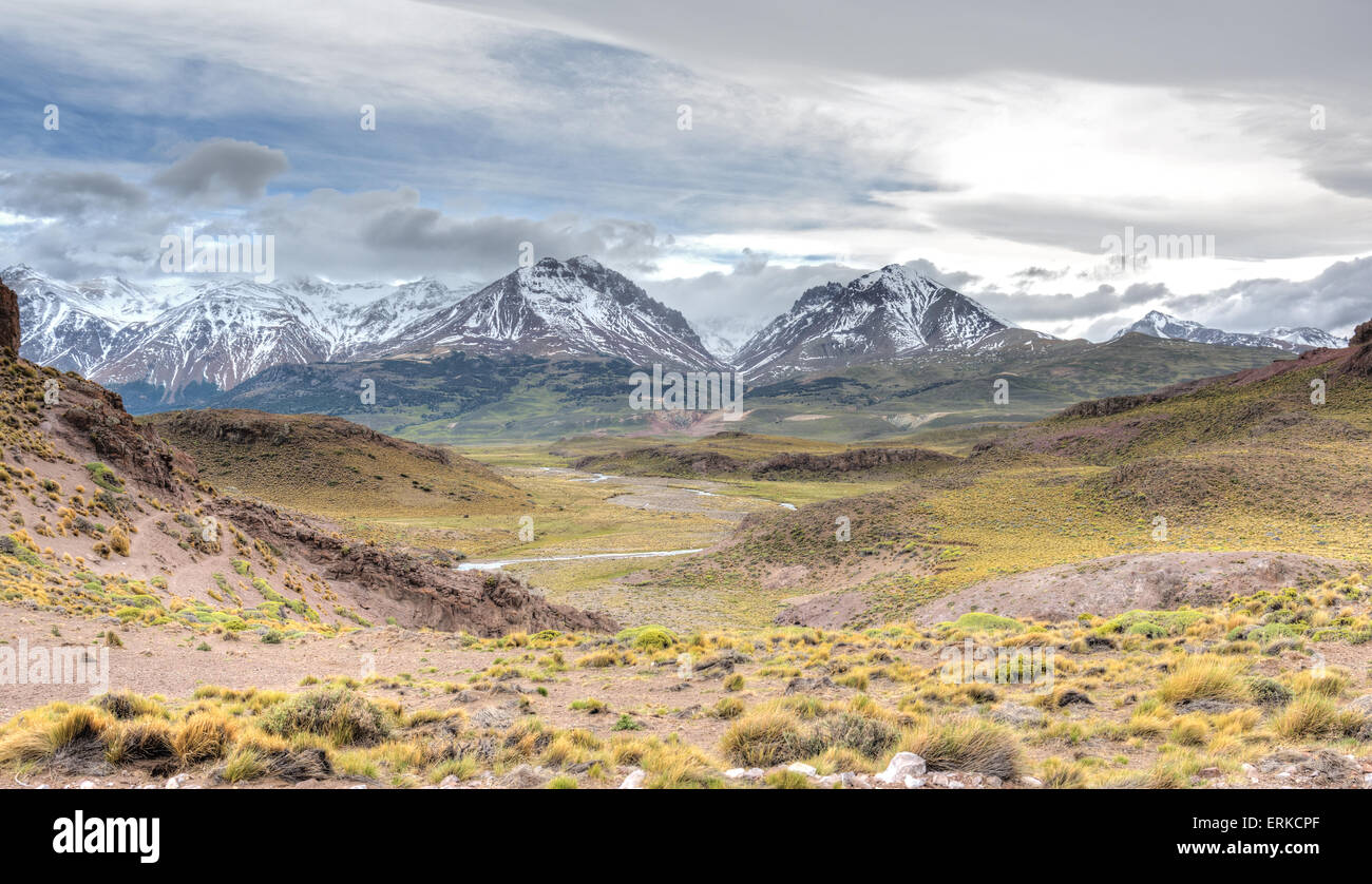 La Pampa, Patagonien - Provinz Santa Cruz, Argentinien Stockfoto
