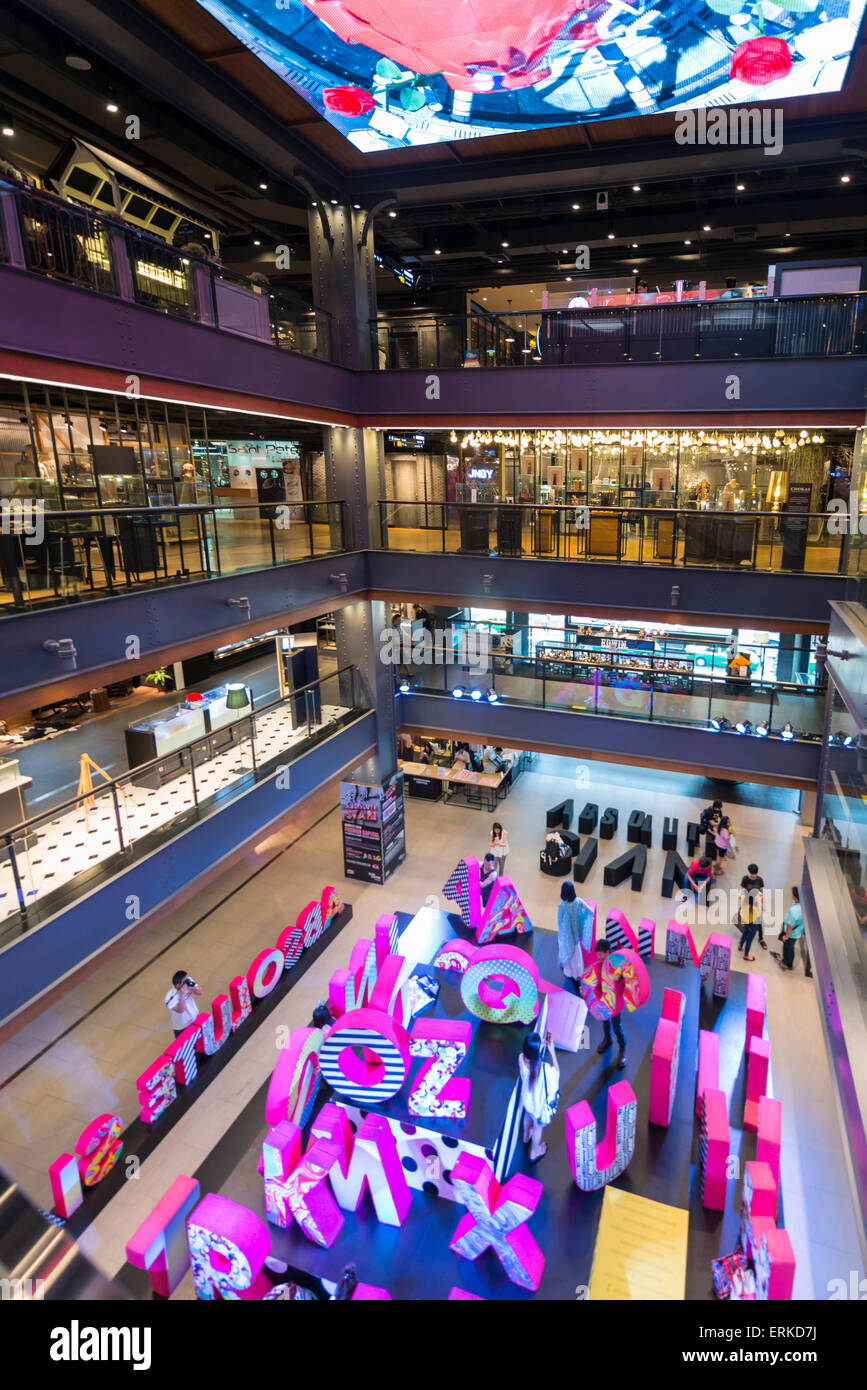 Siam Center, moderne shopping Mall, Siam Square, Bangkok, Thailand Stockfoto