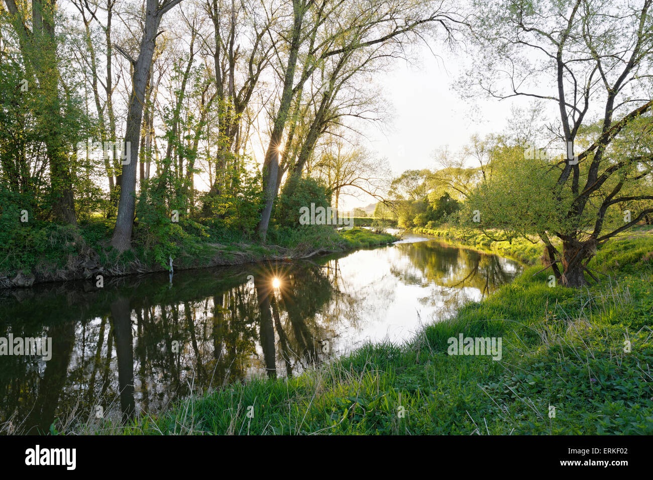 Mains am Maineck, Altenkunstadt, Oberfranken, Franken, Bayern, Deutschland Stockfoto