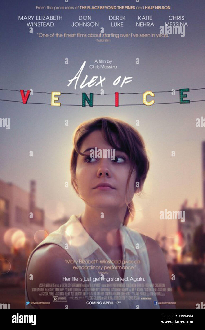 ALEX VON VENEDIG (2014) MARY ELIZABETH WINSTEAD CHRIS MESSINA (DIR) Stockfoto