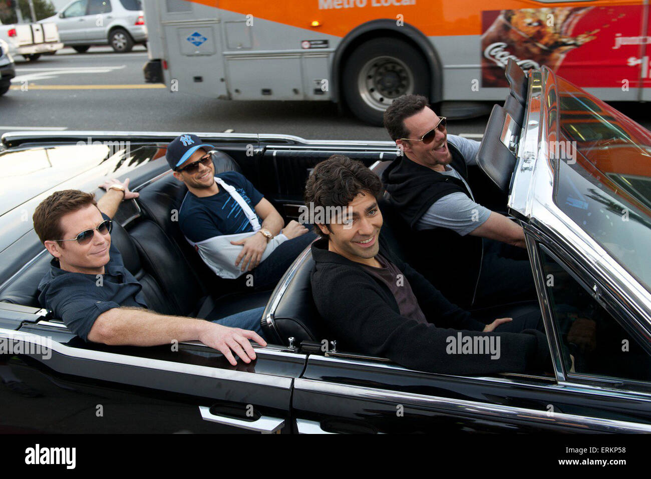 ENTOURAGE (2015) Kevin Connolly, Jerry FERRARA, Adrian Grenier, KEVIN DILLON DOUG ELLIN (DIR) Stockfoto