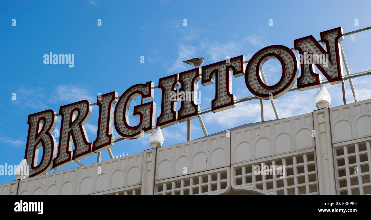 Brighton Pier Stockfoto