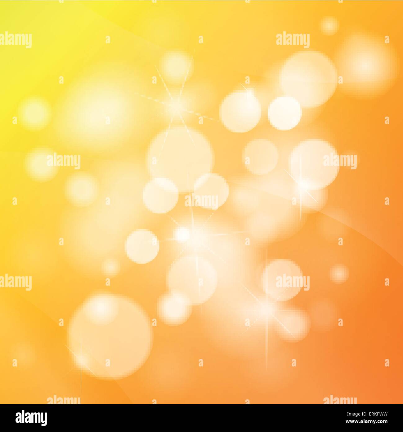 Vektor-Illustration von abstrakten hellen orange Hintergrund Stock Vektor