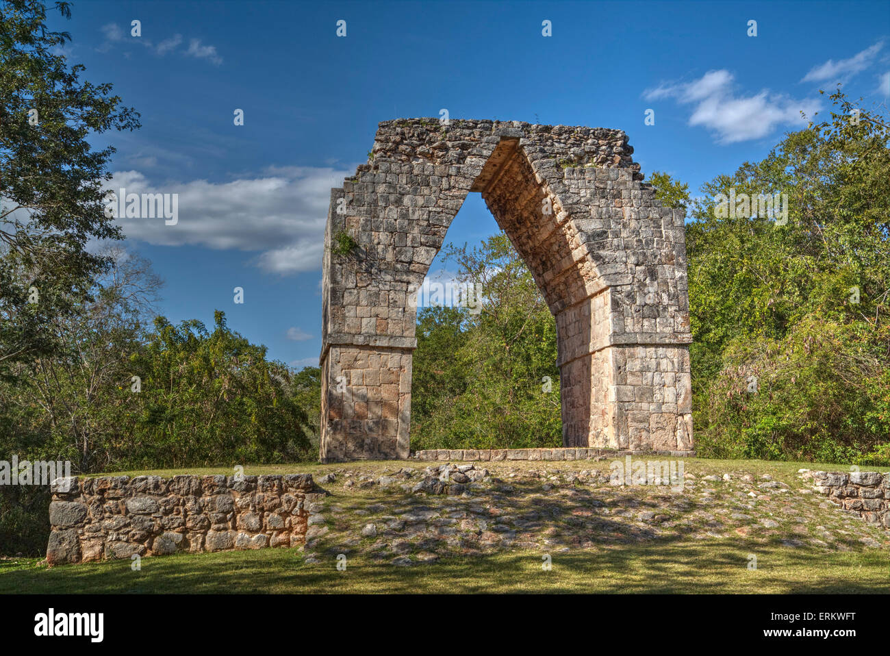 Der Bogen, Kabah archäologische Website, Yucatan, Mexiko, Nordamerika Stockfoto