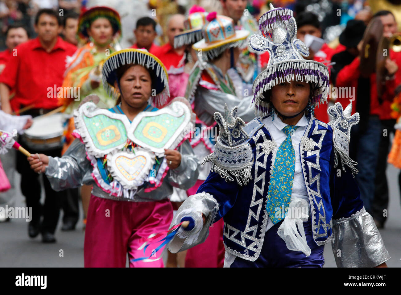 Paris tropischen Sommer-Karneval, Paris, Frankreich, Europa Stockfoto