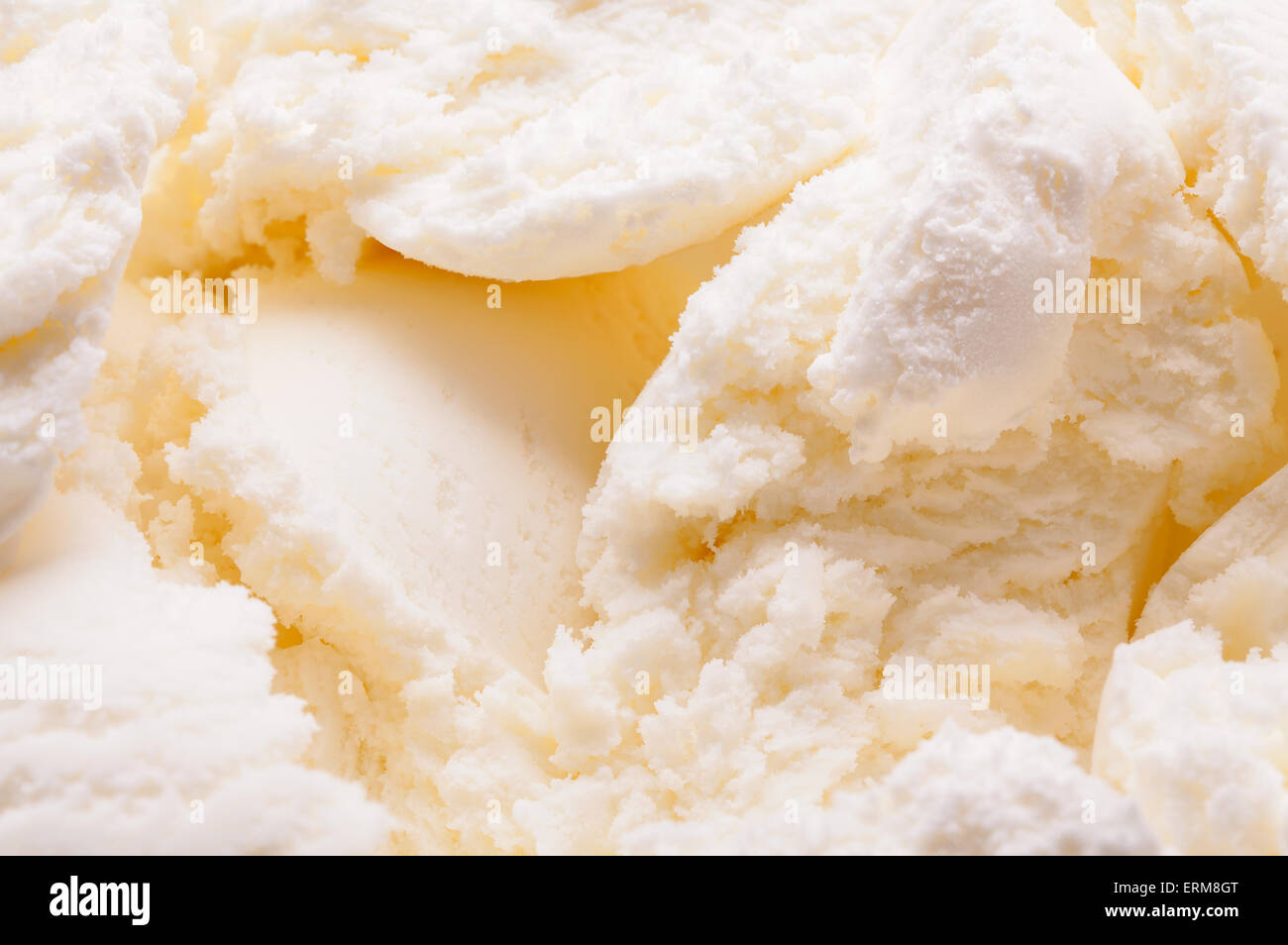 Icecream closeup Stockfoto