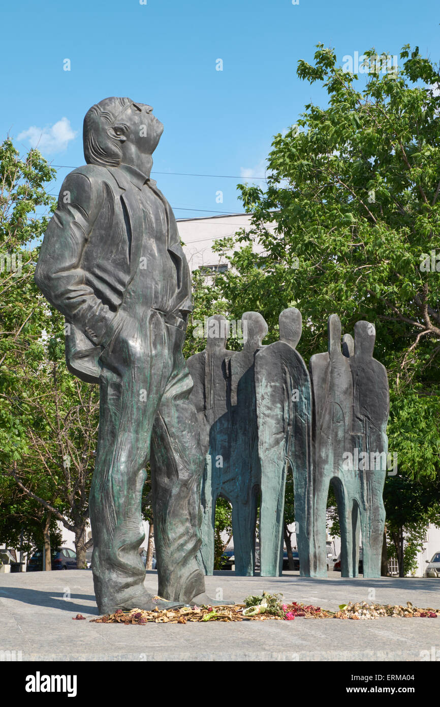 Joseph Brodsky-Memorial in Moskau, Russland Stockfoto