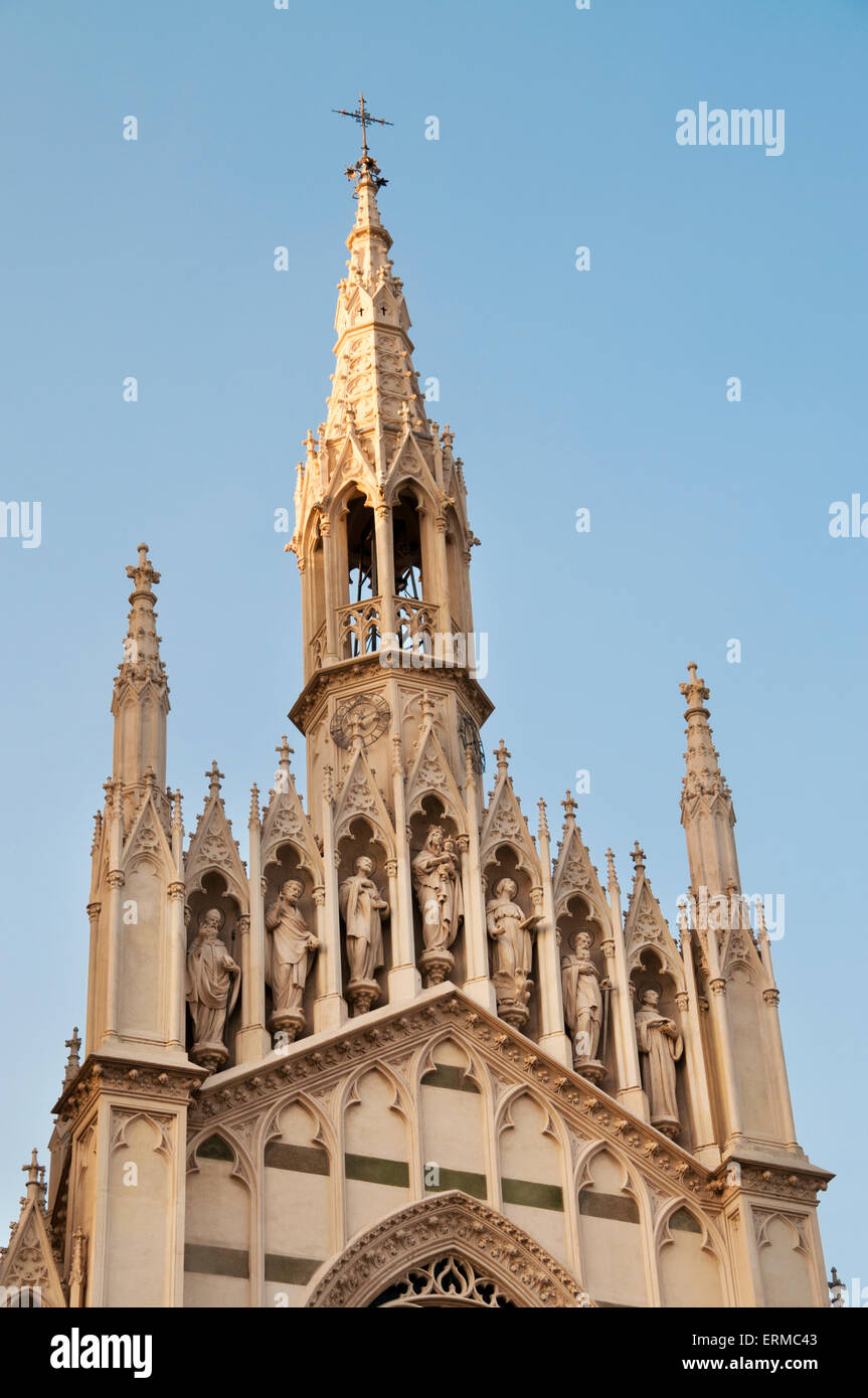 Kirche des Leidens Seelen Stockfoto