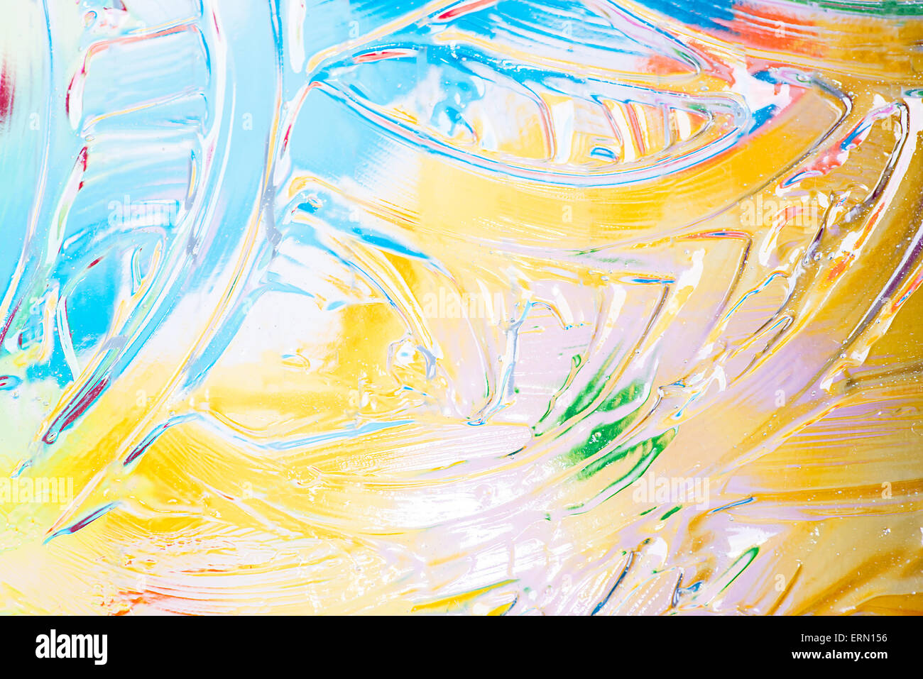 Abstrakten farbigen Hintergrund in leuchtenden Farben, Fotokunst Stockfoto