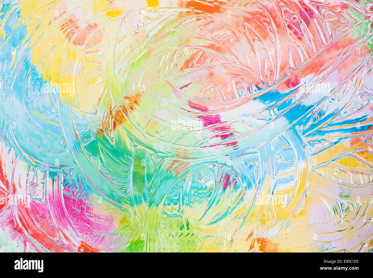 Abstrakten farbigen Hintergrund in leuchtenden Farben, Fotokunst Stockfoto