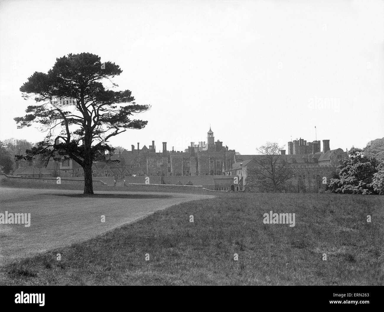 Knole House, englisches Landhaus west in Sevenoaks, Kent. Ca. 1920 Stockfoto