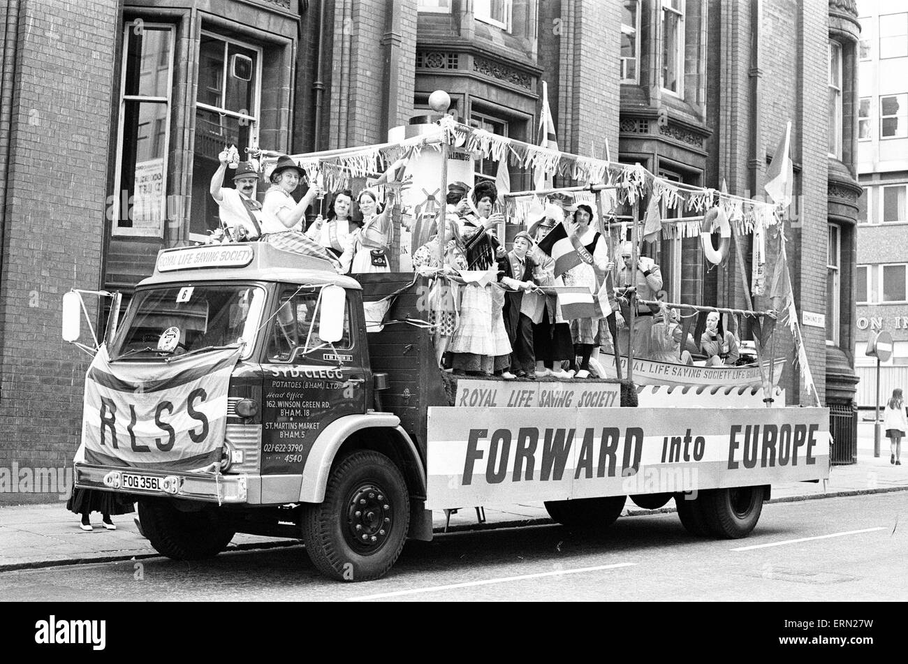 Lord Mayor es Show, Birmingham, Samstag, 26. Mai 1973. Stockfoto