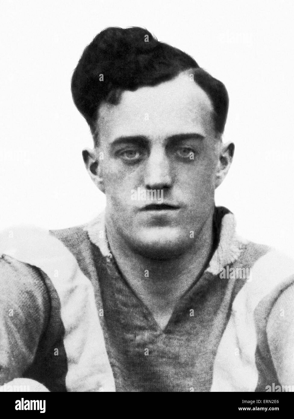 Birmingham City Football-Spieler Frank Womack. Ca. 1920. Stockfoto