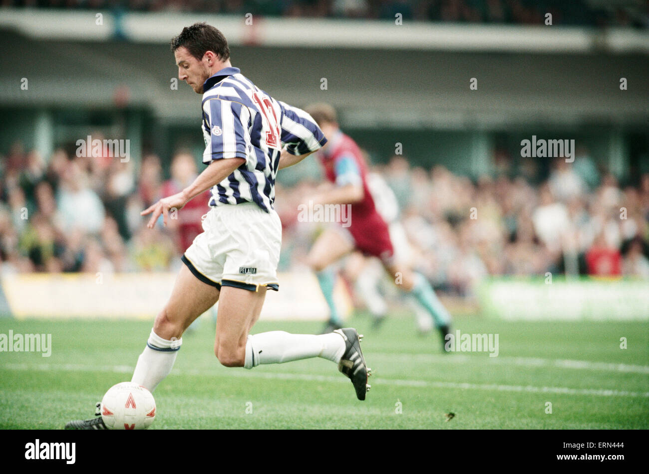 West Bromwich Albion 1: 0 Burnley, Liga match bei The Hawthorns Samstag, 24. September 1994. Stockfoto