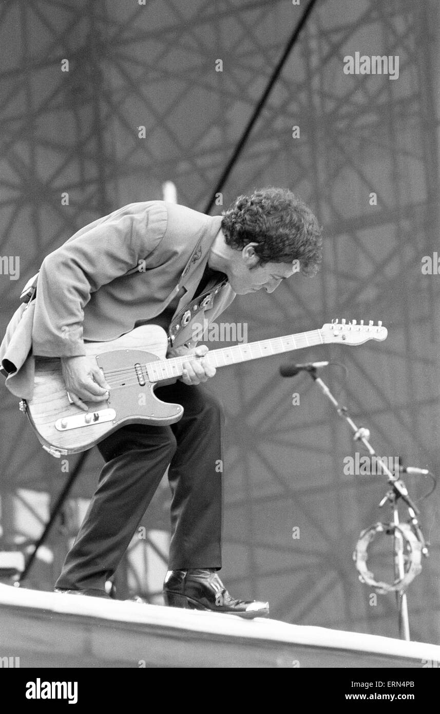 Bruce Springsteen Konzert, Villa Park, Birmingham, Dienstag, 21. Juni 1988. Stockfoto