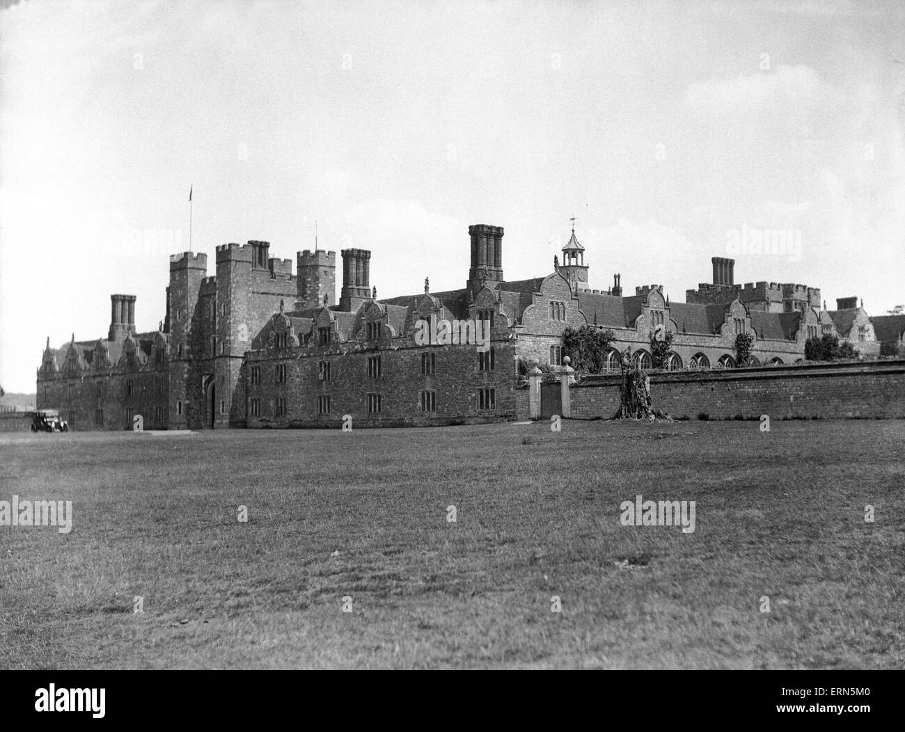 Knole House, englisches Landhaus west in Sevenoaks, Kent. Ca. 1920 Stockfoto