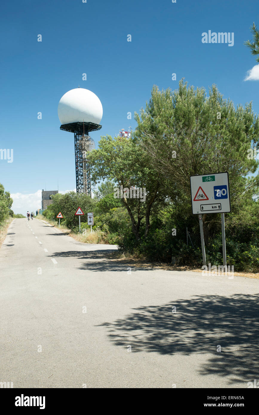 Santuari Nostra Senyore de Cura (SXIV), Mallorca, Balearen, Spanien Stockfoto