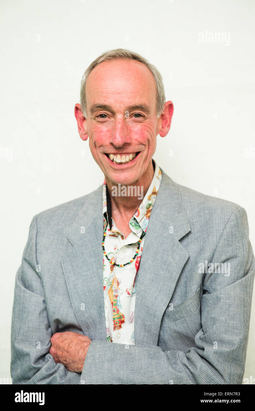 Reisen Sie John Harrison, Schriftsteller Autor und Forscher an der Hay Festival 2015 Stockfoto