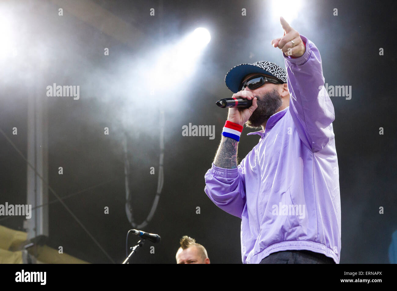 Berlin. 2. Juni 2015. Limp Bizkit-Konzert am 2. Juni 2015 in Berlin. © Dpa/Alamy Live-Nachrichten Stockfoto