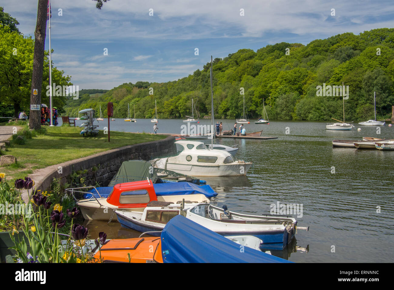 Rudyard Lake in der Nähe von Lauch, Staffordshire, England. Stockfoto
